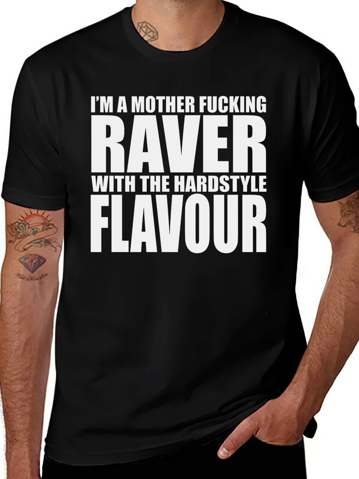 Raver Hardstyle Flavour Graphic Tee product image 1