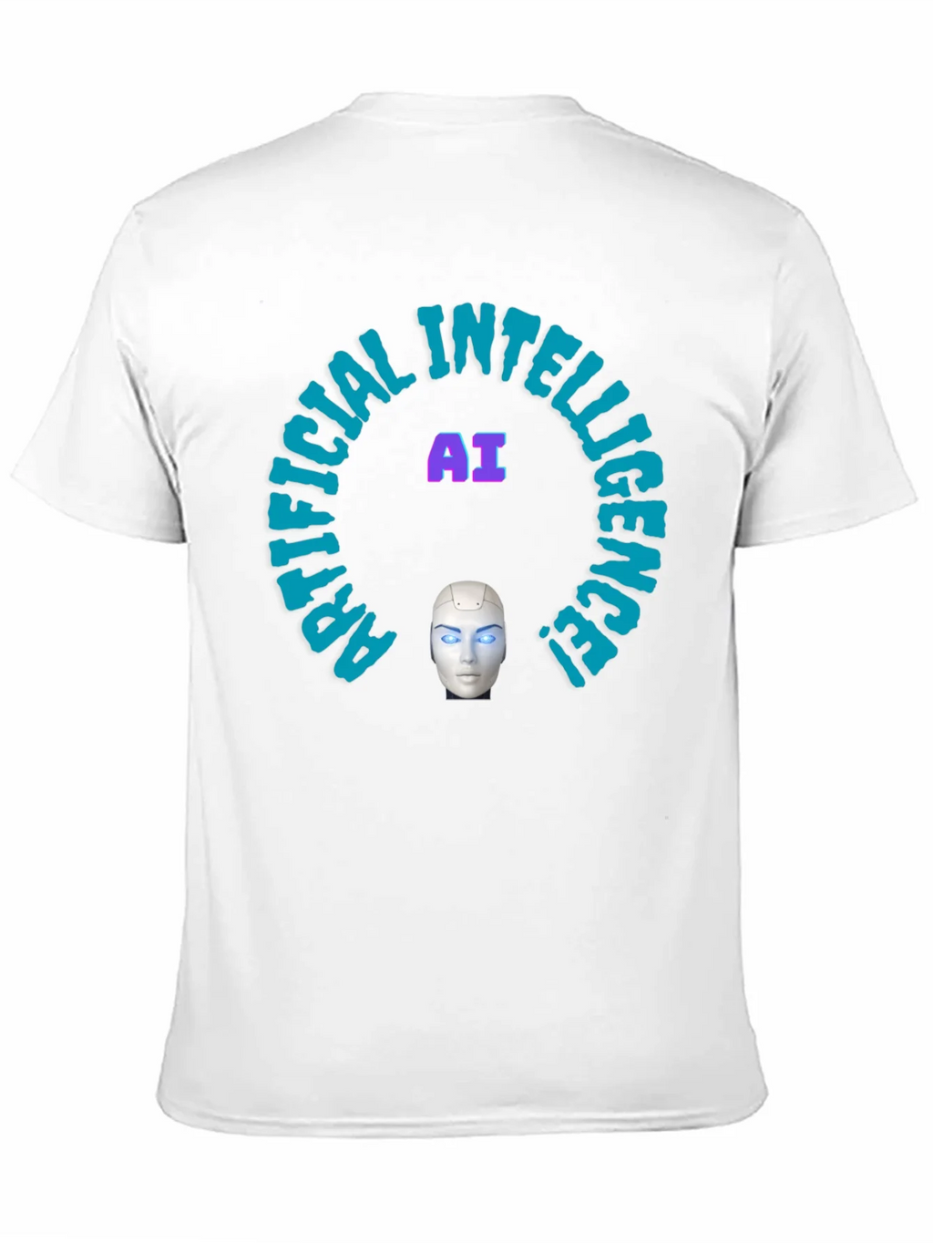 AI Intelligence Graphic Tee - Futuristic Design product image 10