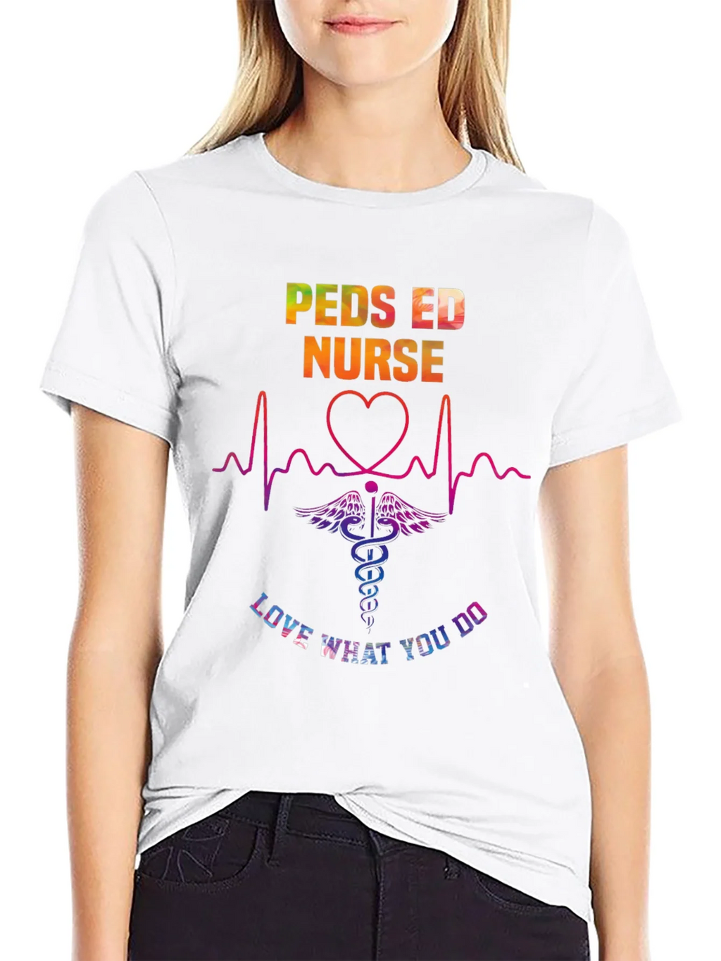 Peds ED Nurse Love What You Do Tee product image 2