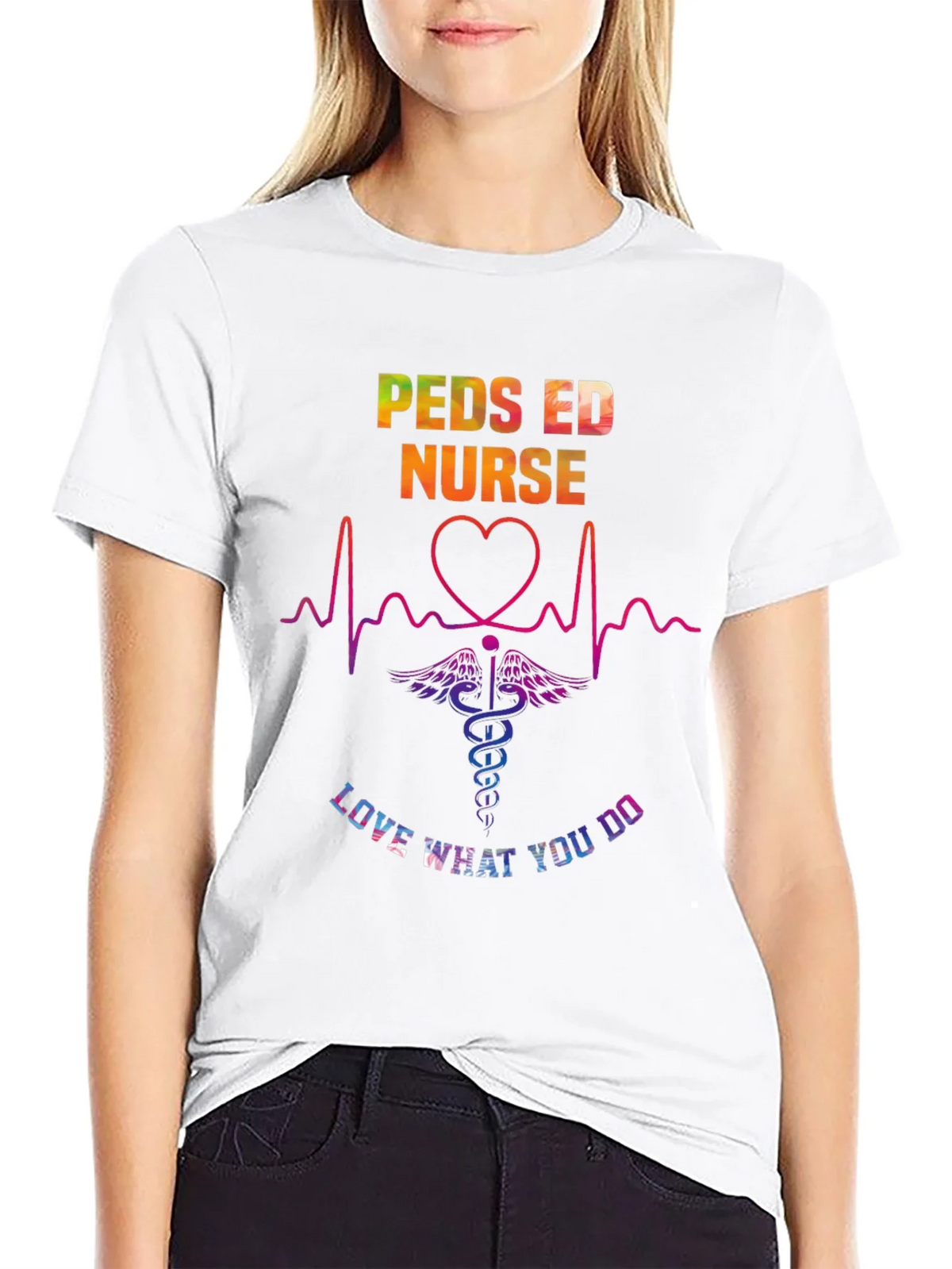 Peds ED Nurse Love What You Do Tee product image 2