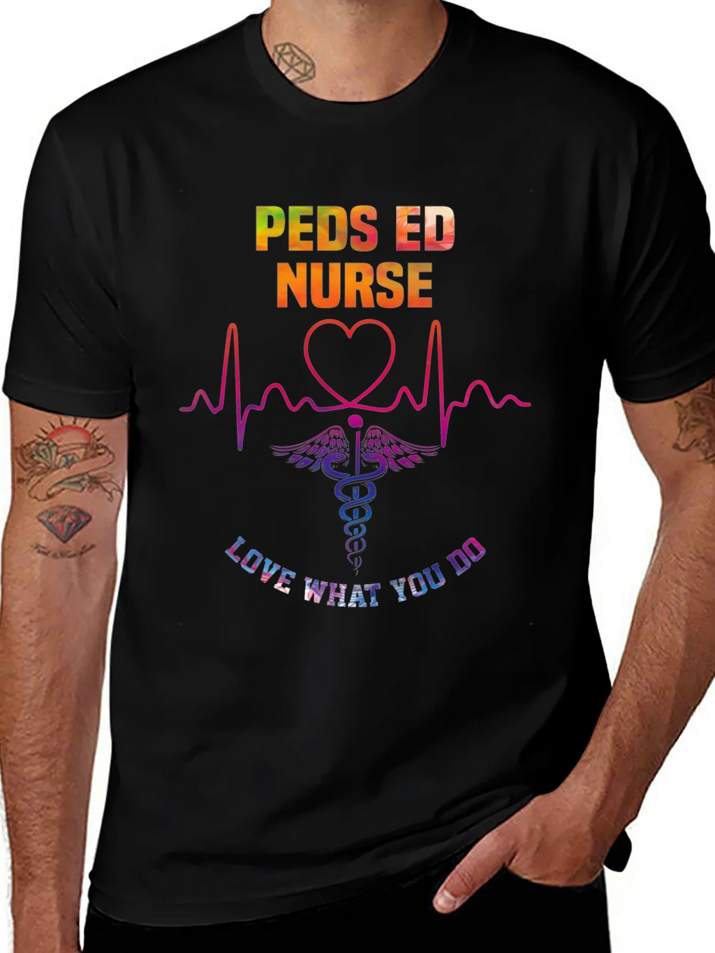 Peds ED Nurse Love What You Do Tee product image 1