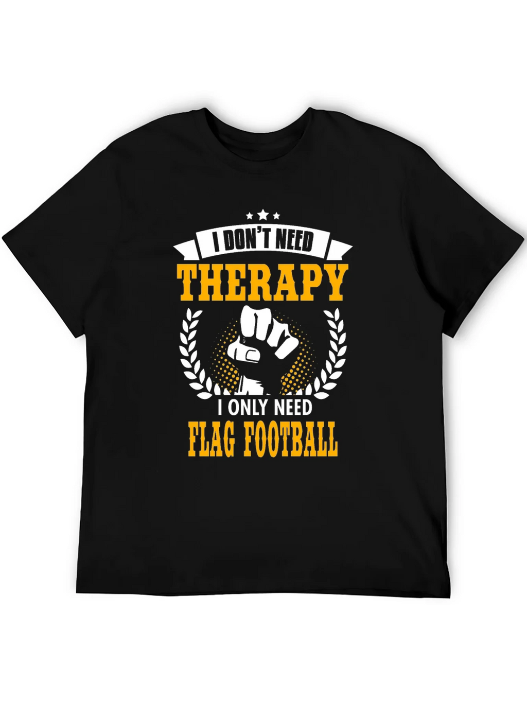Flag Football Therapy T-Shirt product image 5