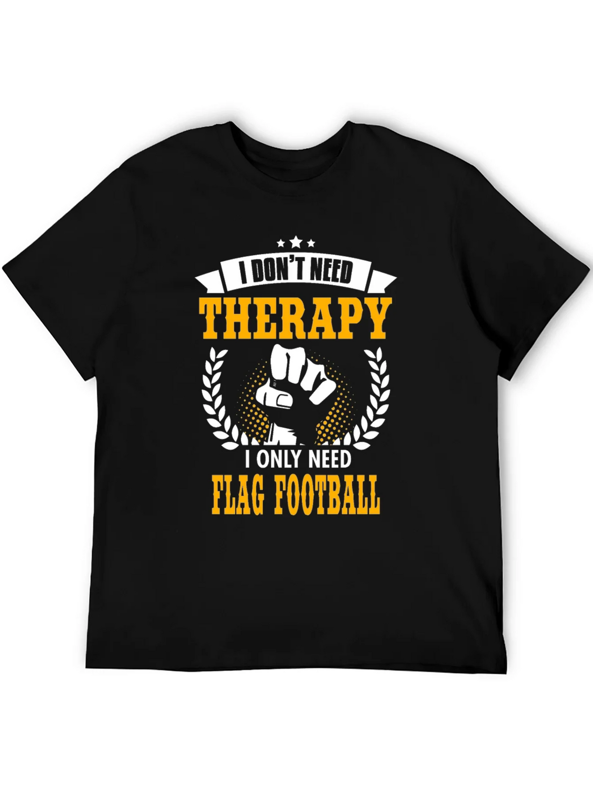 Flag Football Therapy T-Shirt product image 5