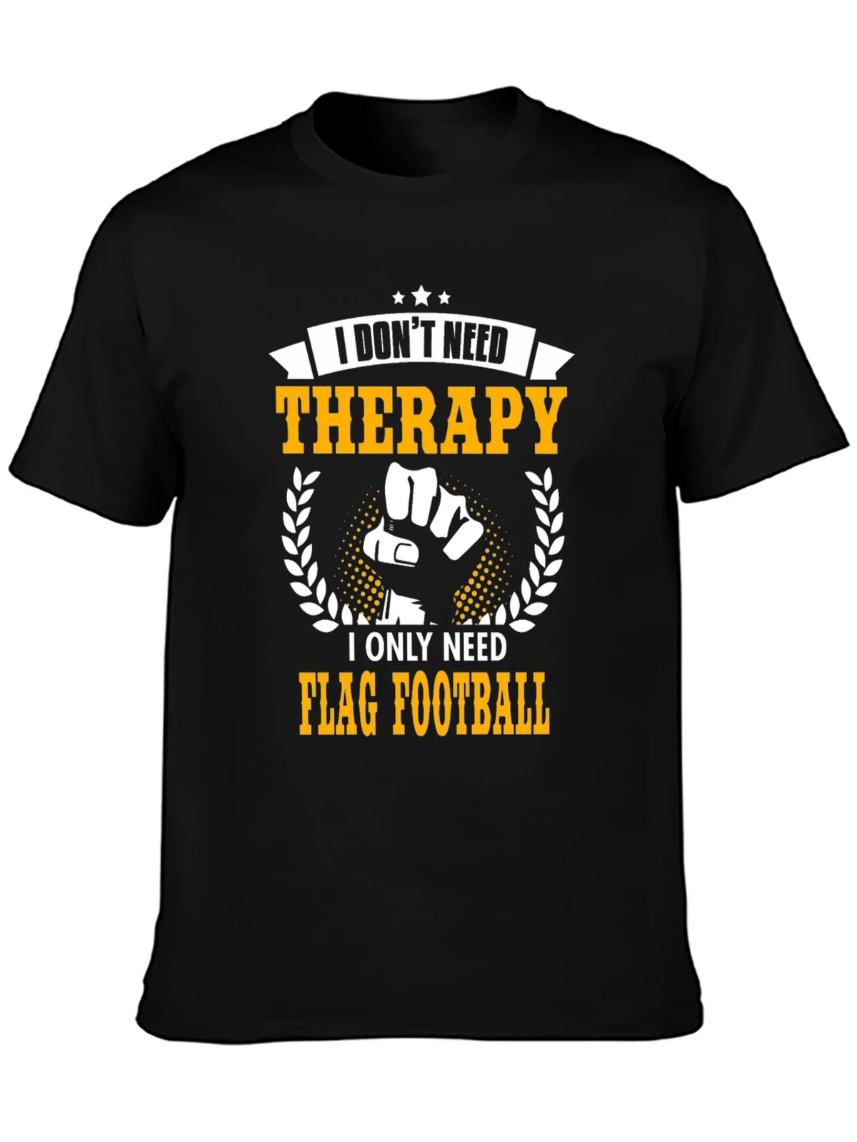 Flag Football Therapy T-Shirt product image 3