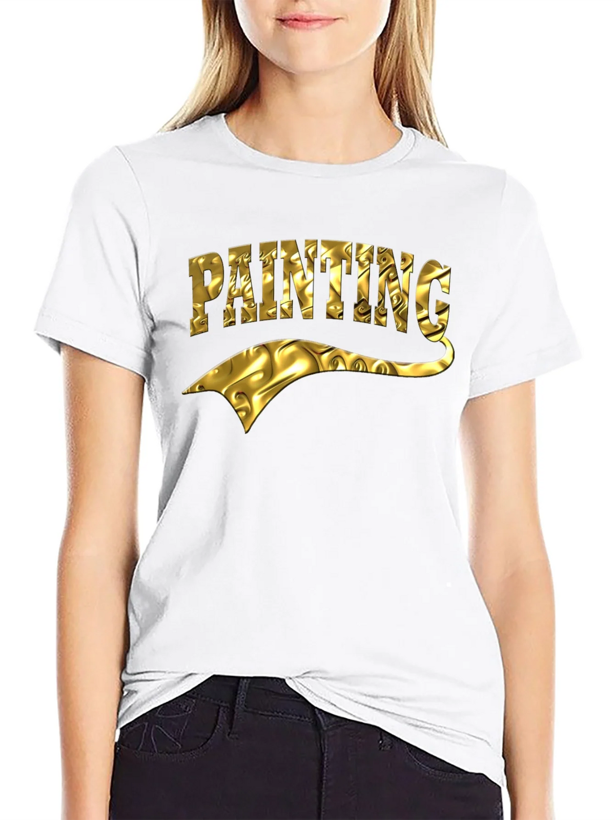 Golden Painting Graphic Tee product image 8