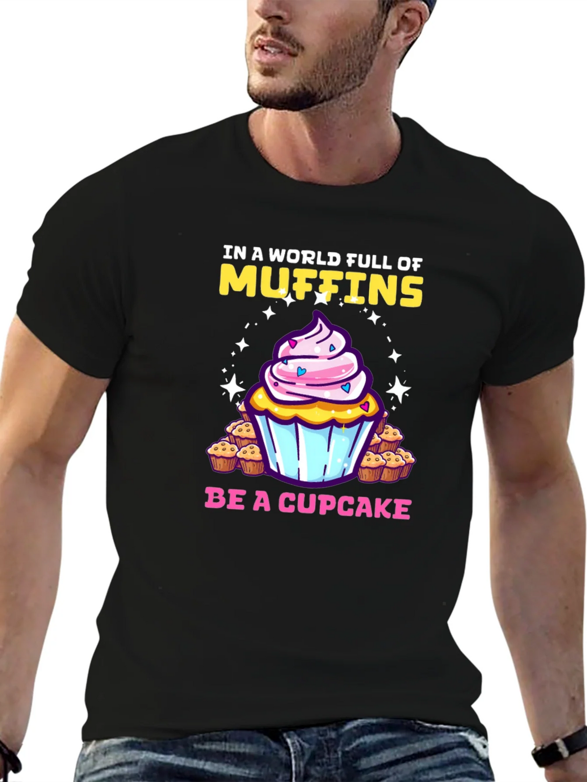 Muffin vs. Cupcake Graphic Tee product image 6