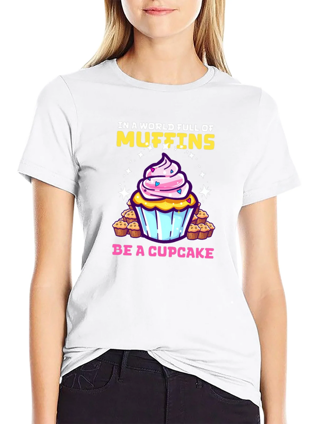 Muffin vs. Cupcake Graphic Tee product image 8