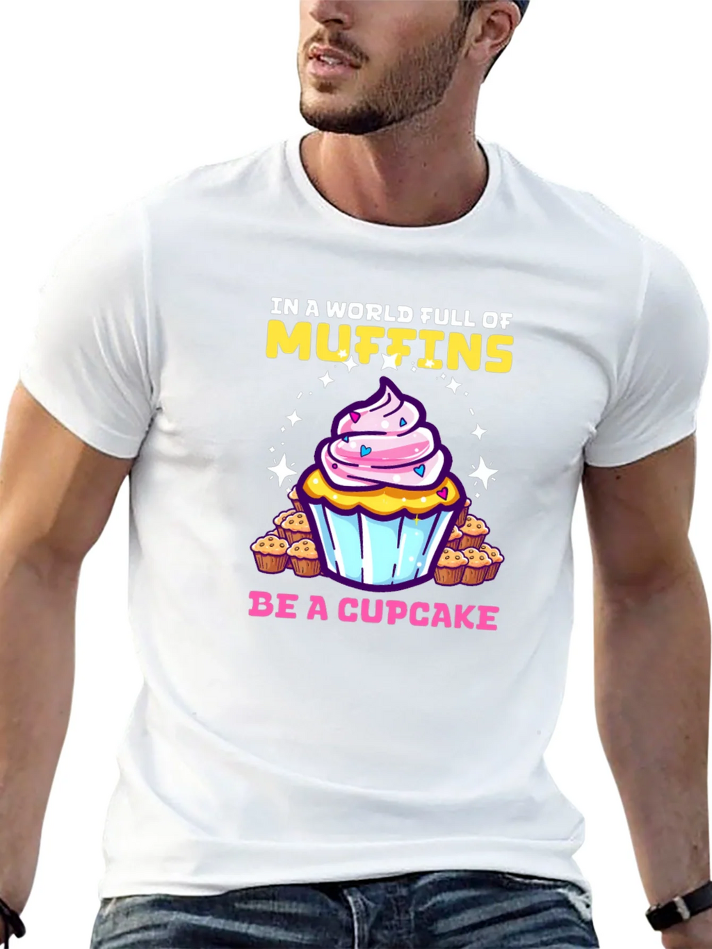 Muffin vs. Cupcake Graphic Tee product image 12