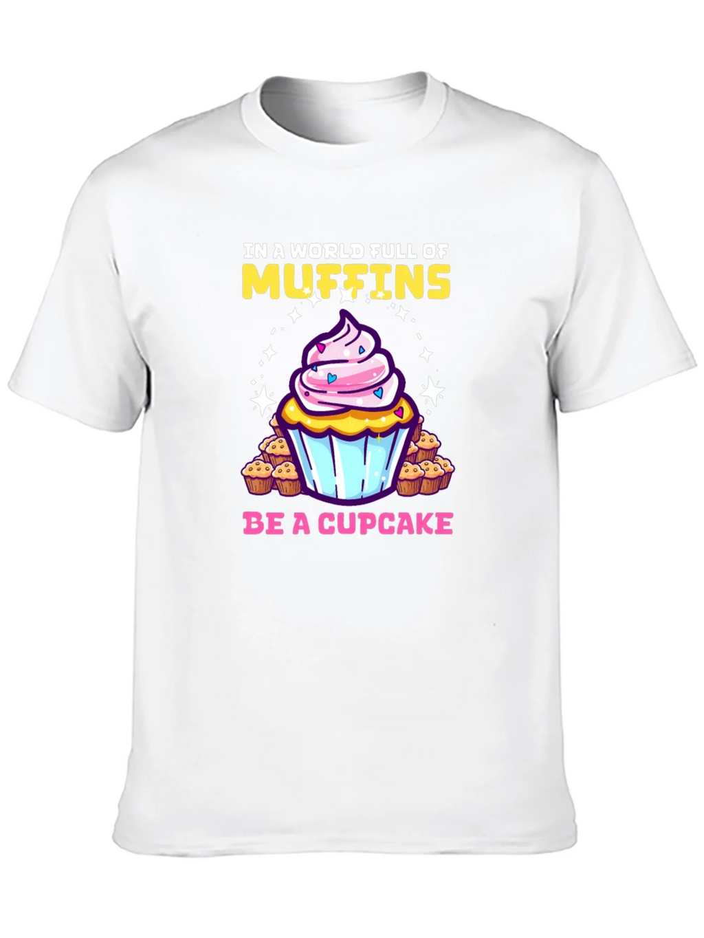 Muffin vs. Cupcake Graphic Tee product image 9