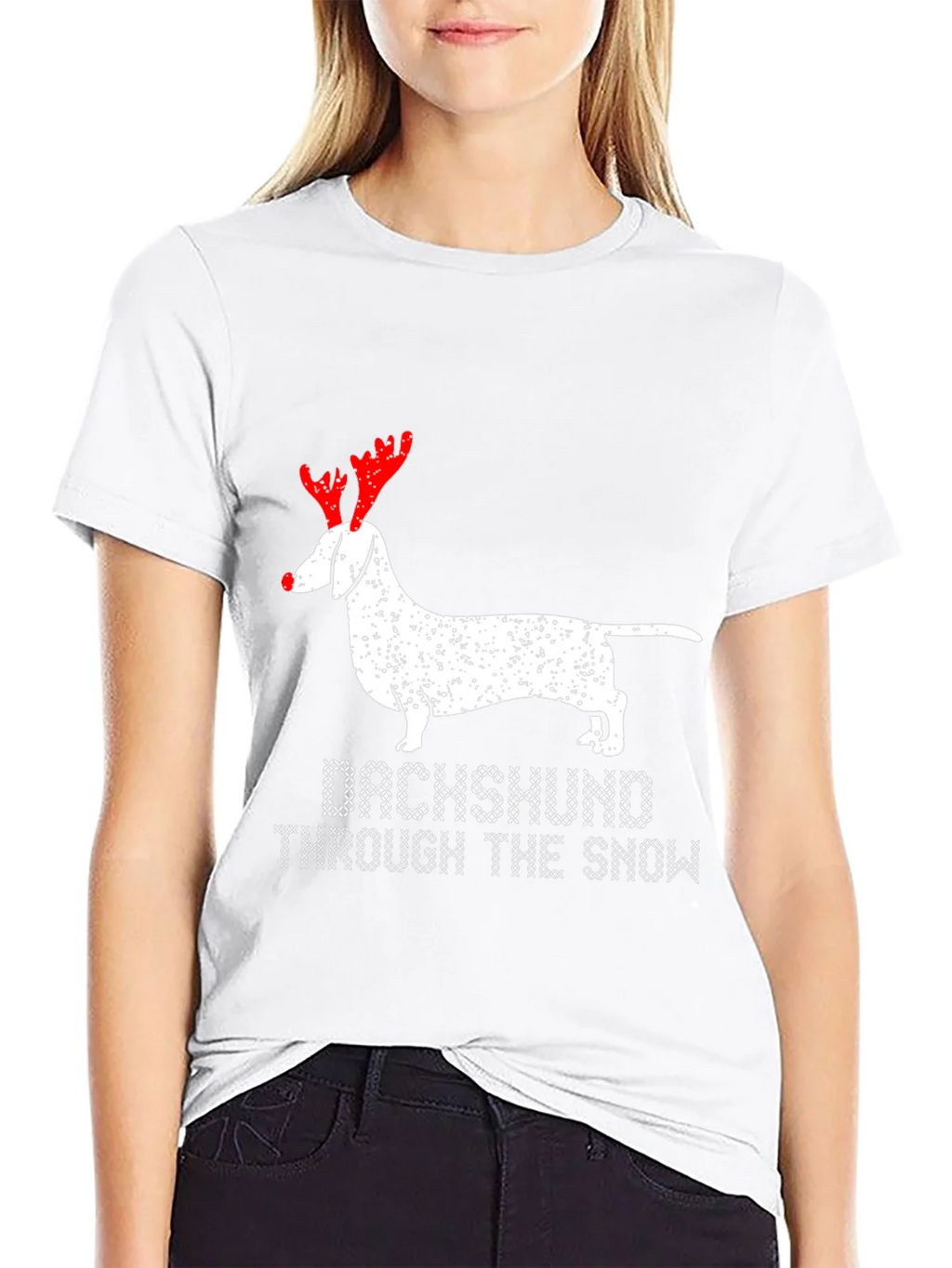 Dachshund Through The Snow T-Shirt product image 8