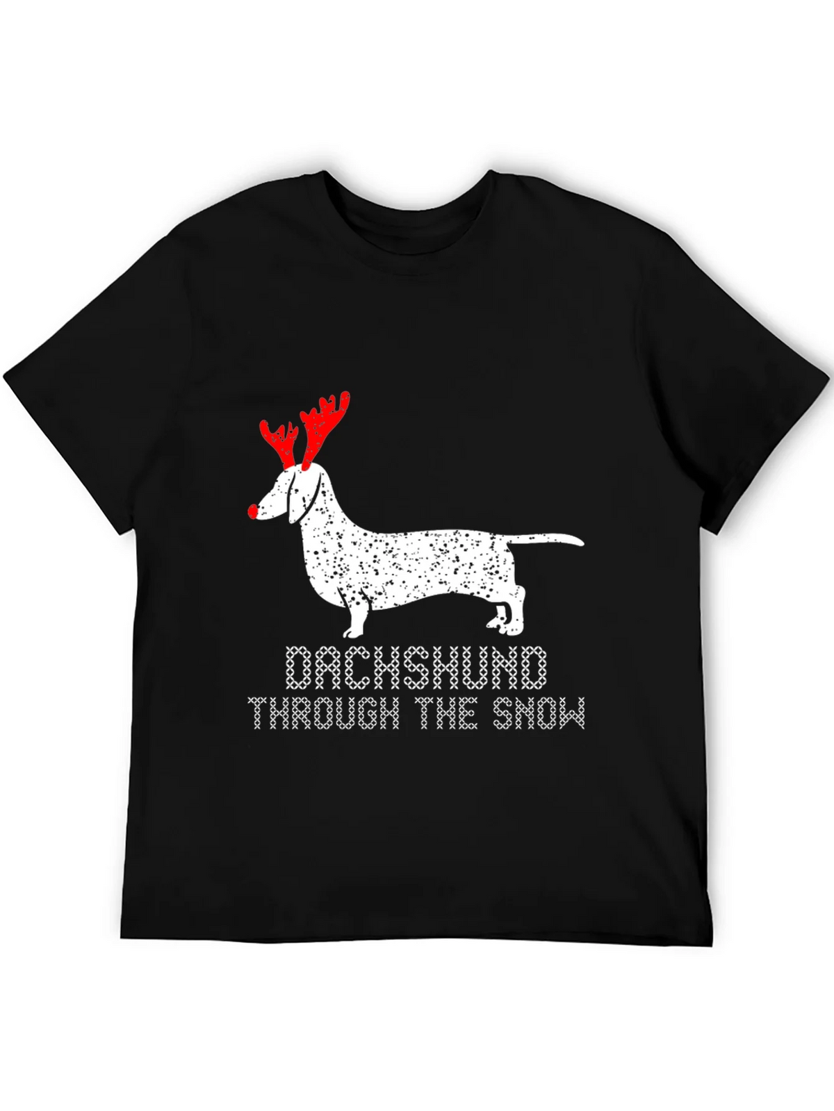 Dachshund Through The Snow T-Shirt product image 5