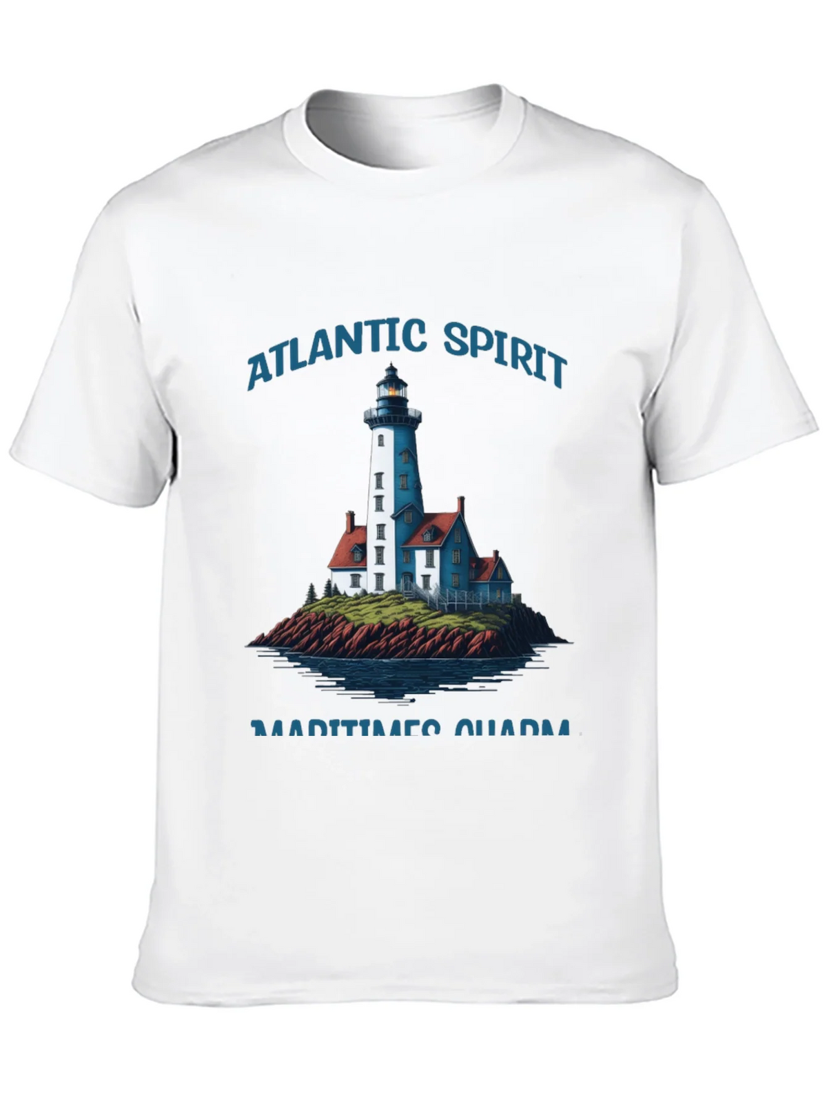 Atlantic Spirit Lighthouse Graphic T-Shirt product image 9