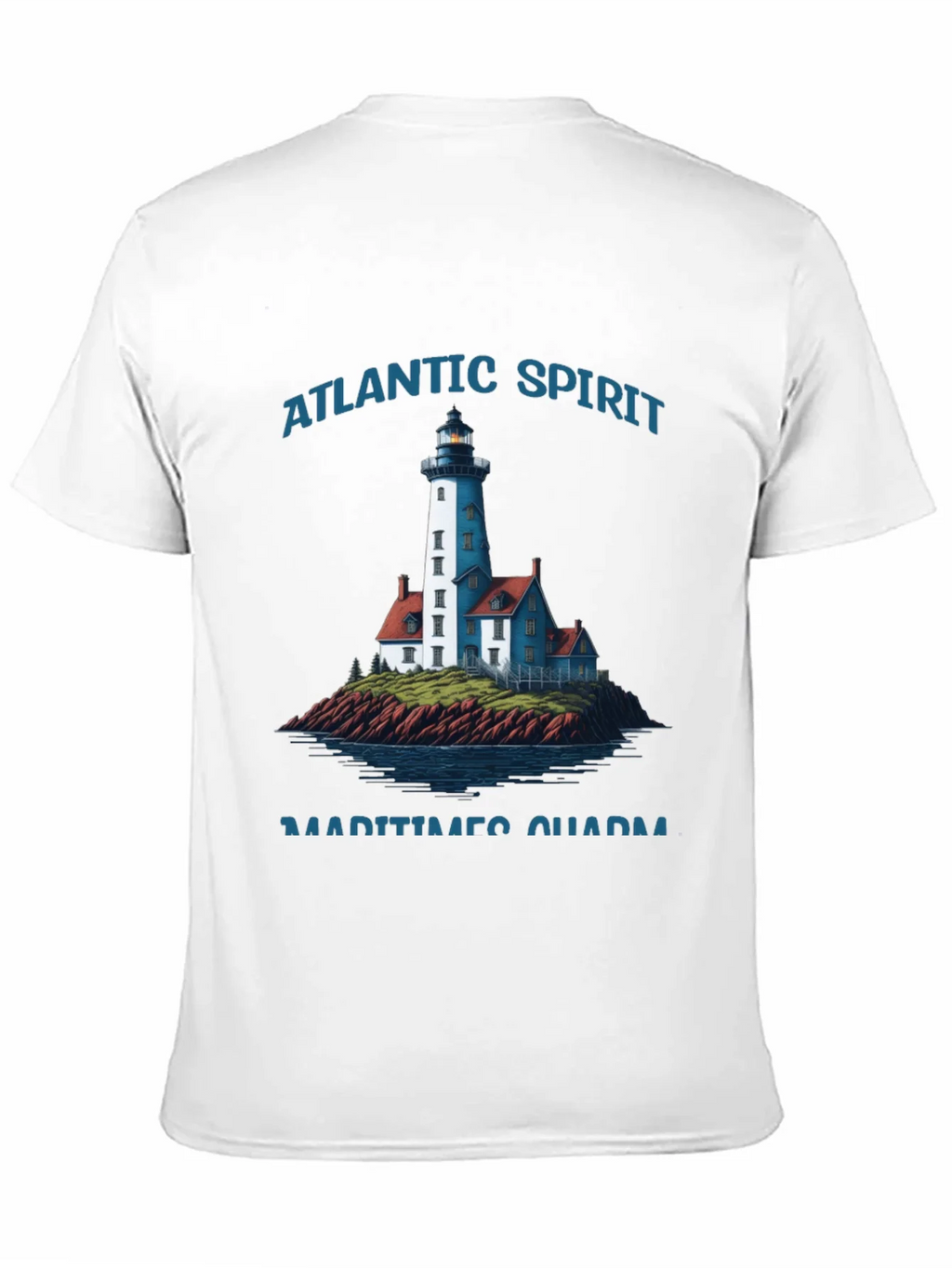Atlantic Spirit Lighthouse Graphic T-Shirt product image 10