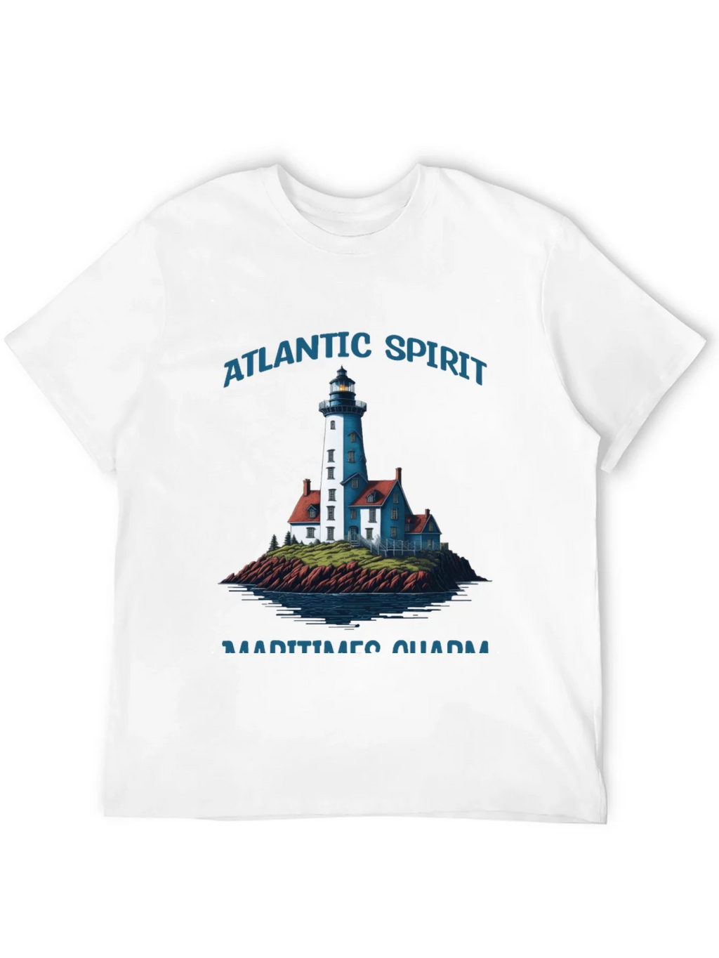 Atlantic Spirit Lighthouse Graphic T-Shirt product image 11