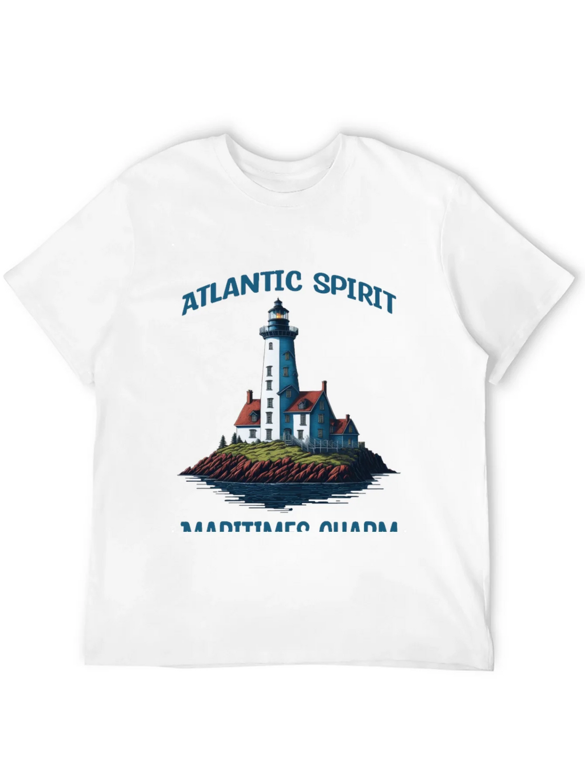 Atlantic Spirit Lighthouse Graphic T-Shirt product image 11
