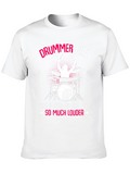 Drummer Girl T-Shirt - Loud & Proud! product image 1