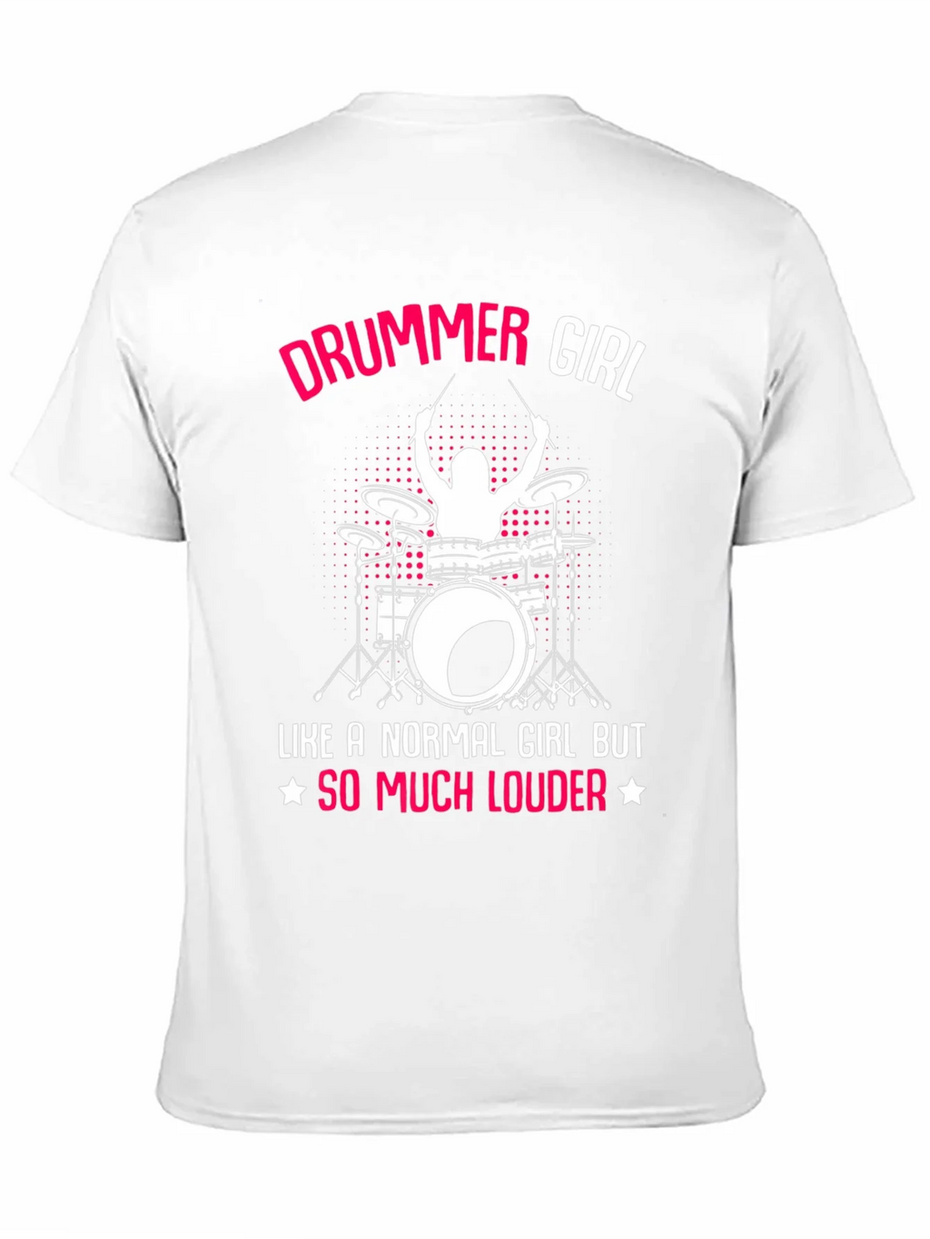 Drummer Girl T-Shirt - Loud & Proud! product image 2