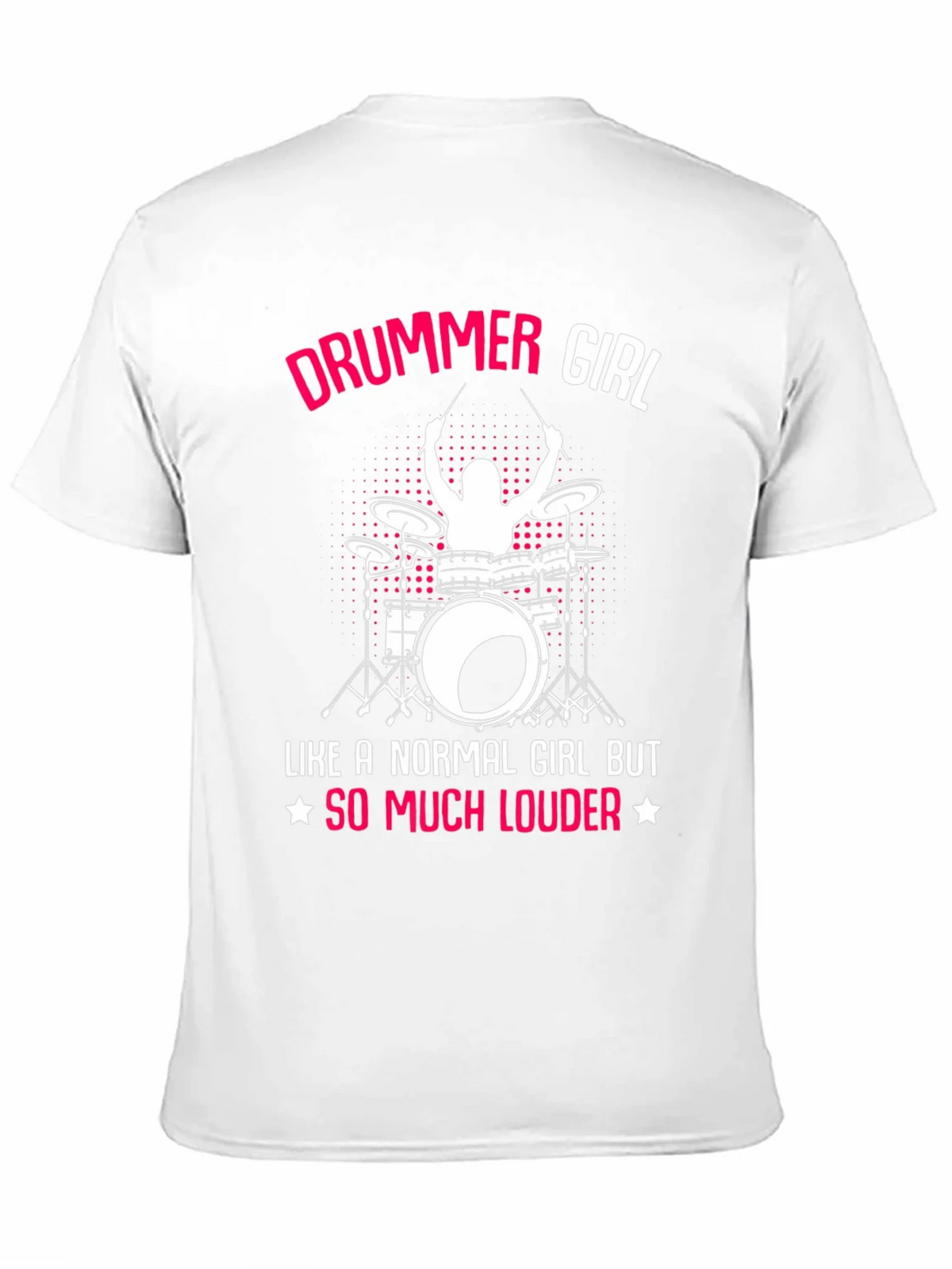 Drummer Girl T-Shirt - Loud & Proud! product image 2