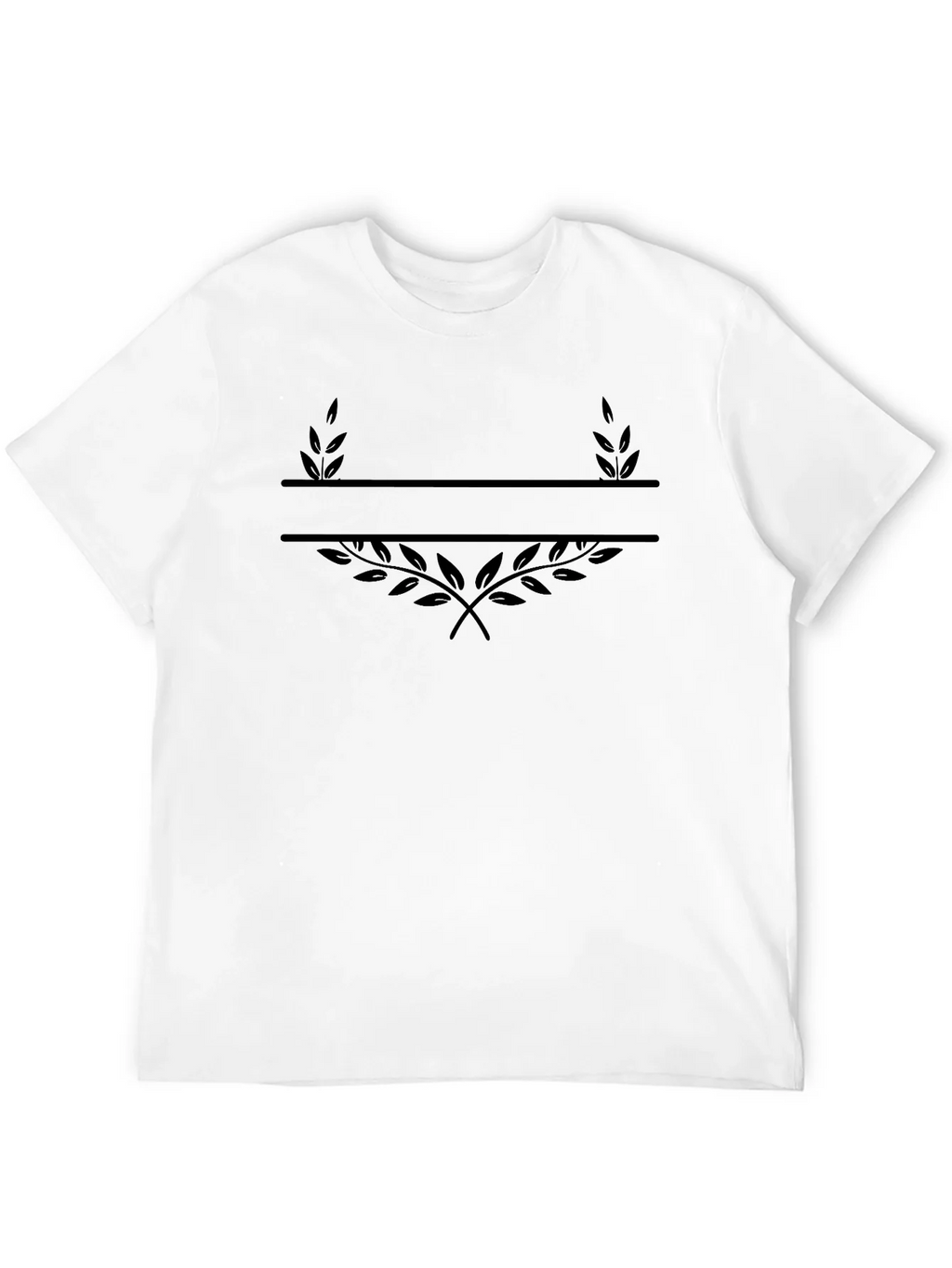 Monogram Laurel Wreath Black T-Shirt product image 8