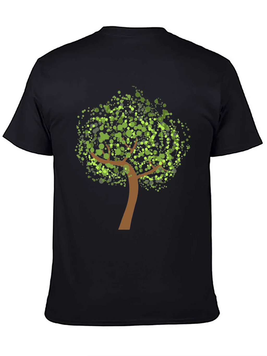 Nature Tree Graphic Black Tee product image 4
