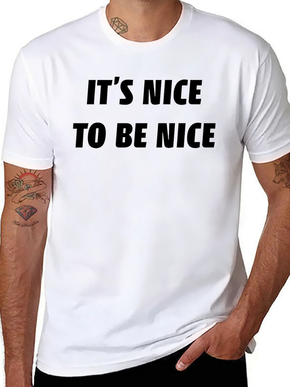 Its Nice To Be Black T-Shirt product image 7