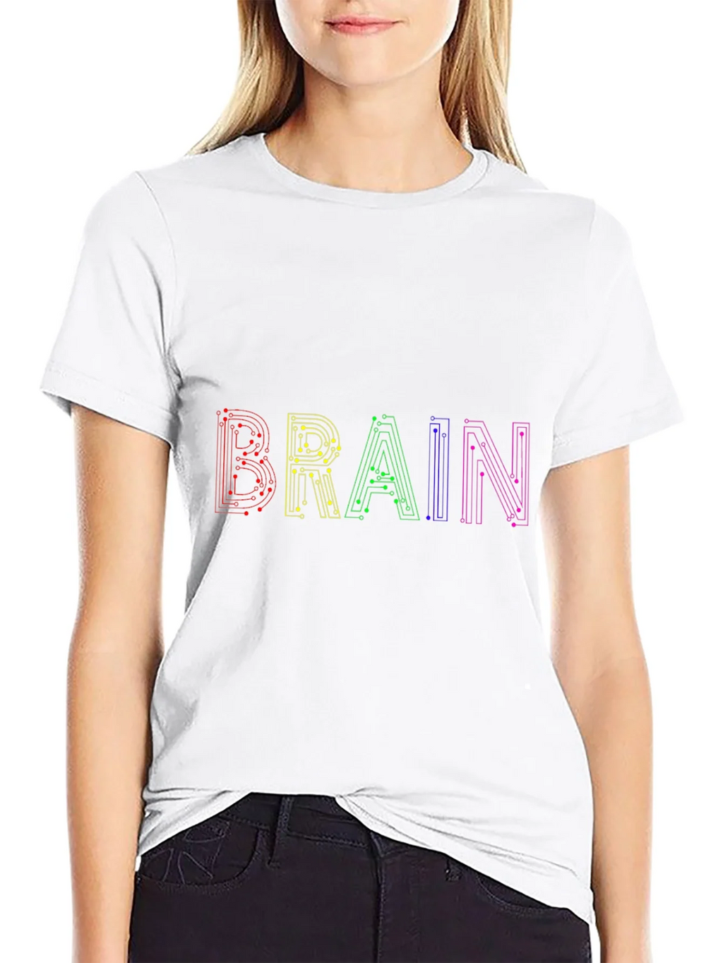 Circuit Brain T-Shirt - Black product image 8