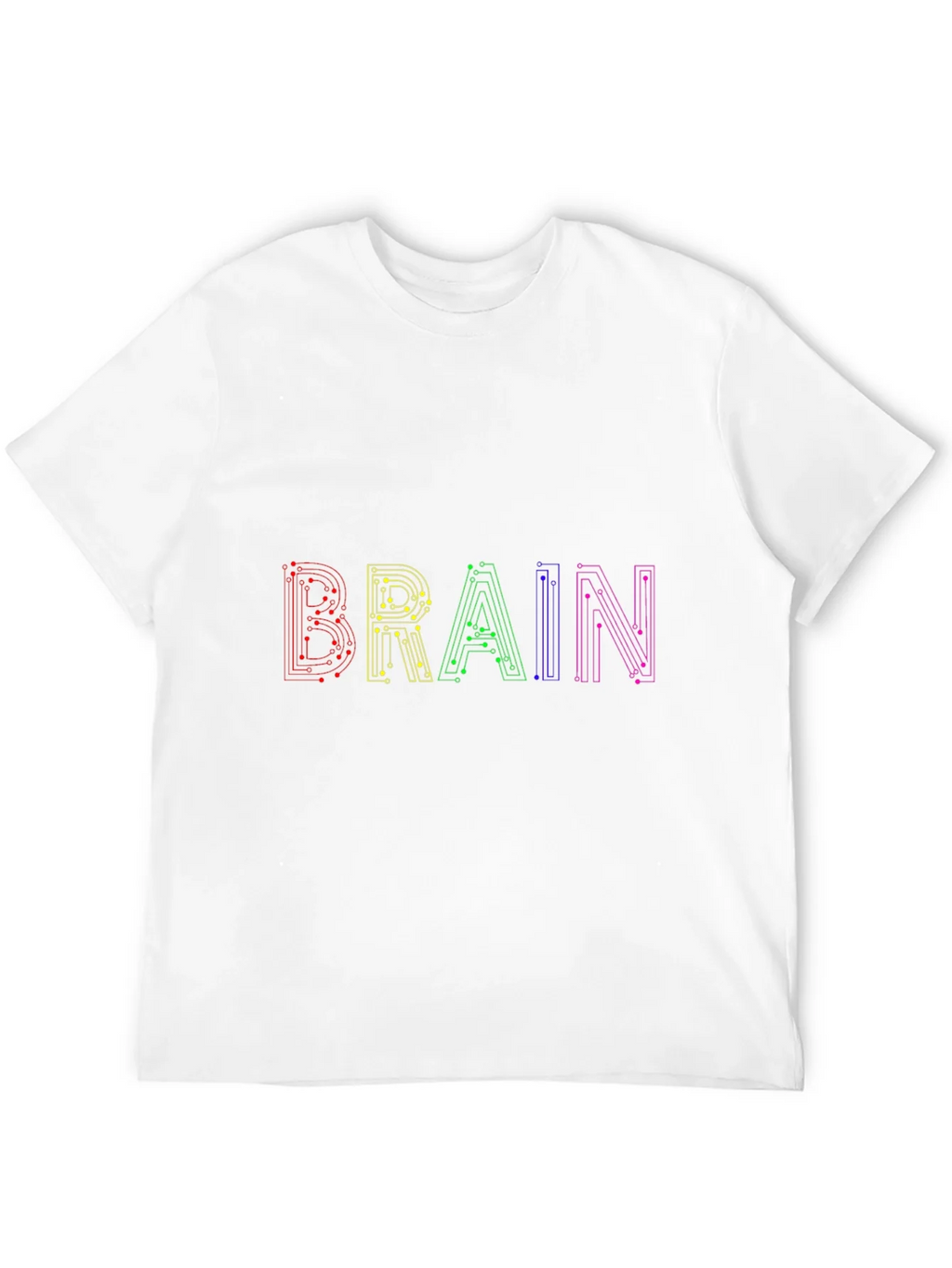 Circuit Brain T-Shirt - Black product image 11