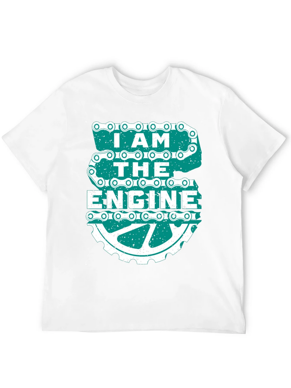 I AM THE ENGINE Graphic Tee - Black Cotton Blend product image 11