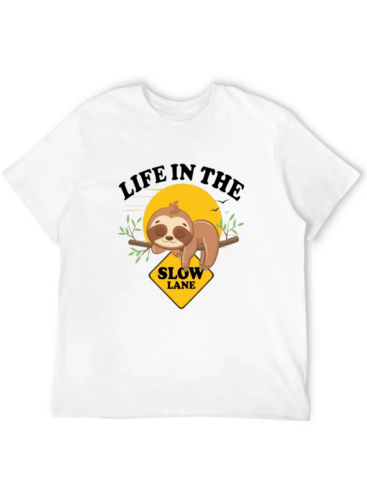 Slow Lane Sloth Graphic Tee product image 11