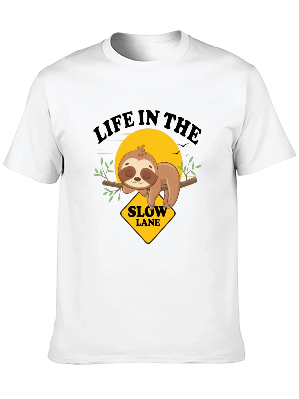 Slow Lane Sloth Graphic Tee product image 9
