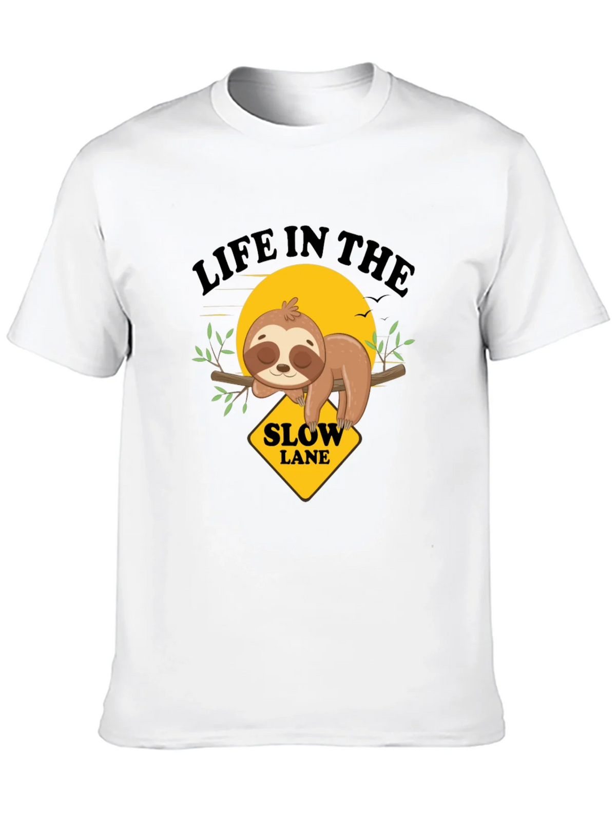 Slow Lane Sloth Graphic Tee product image 9