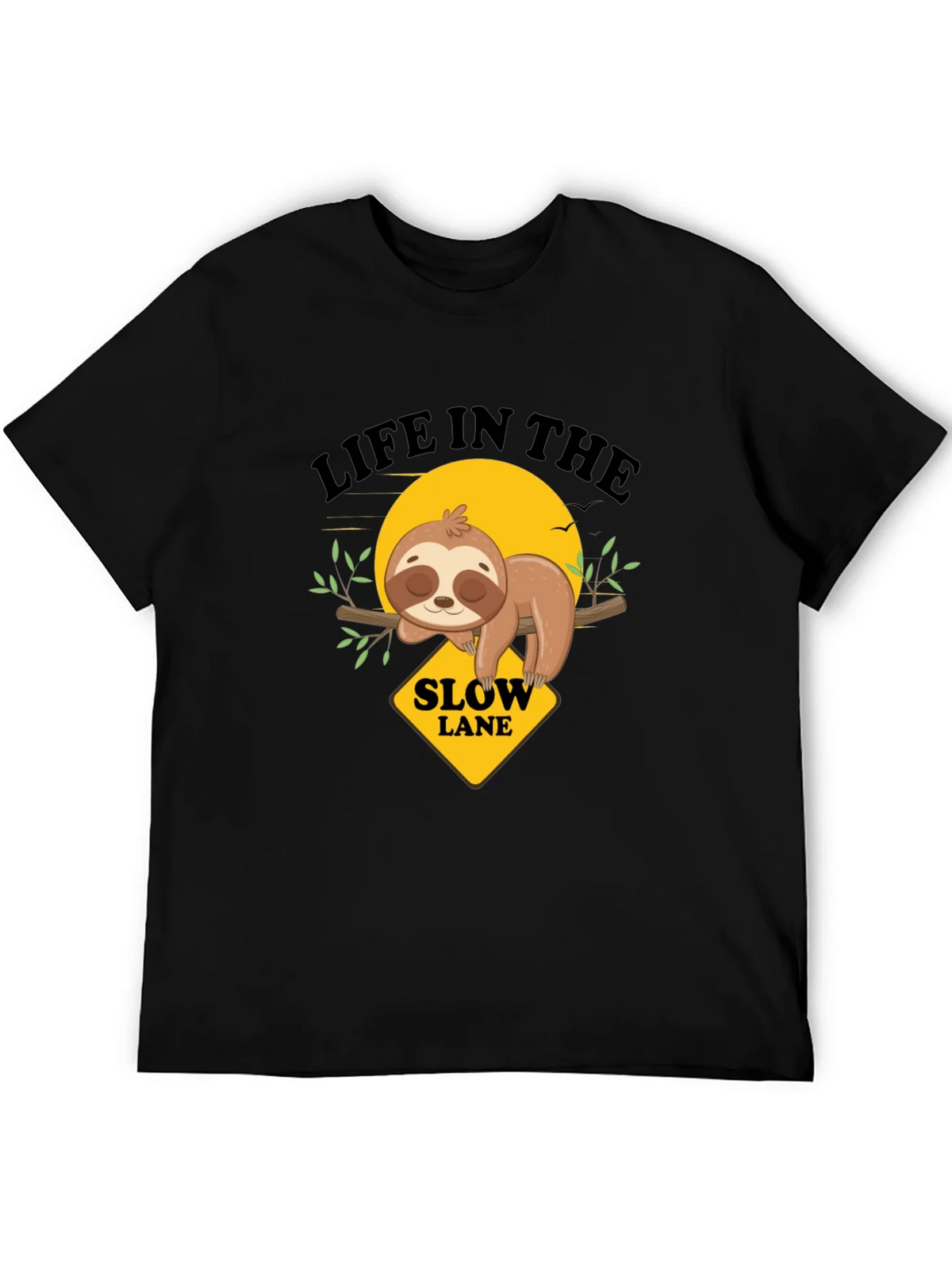 Slow Lane Sloth Graphic Tee product image 5