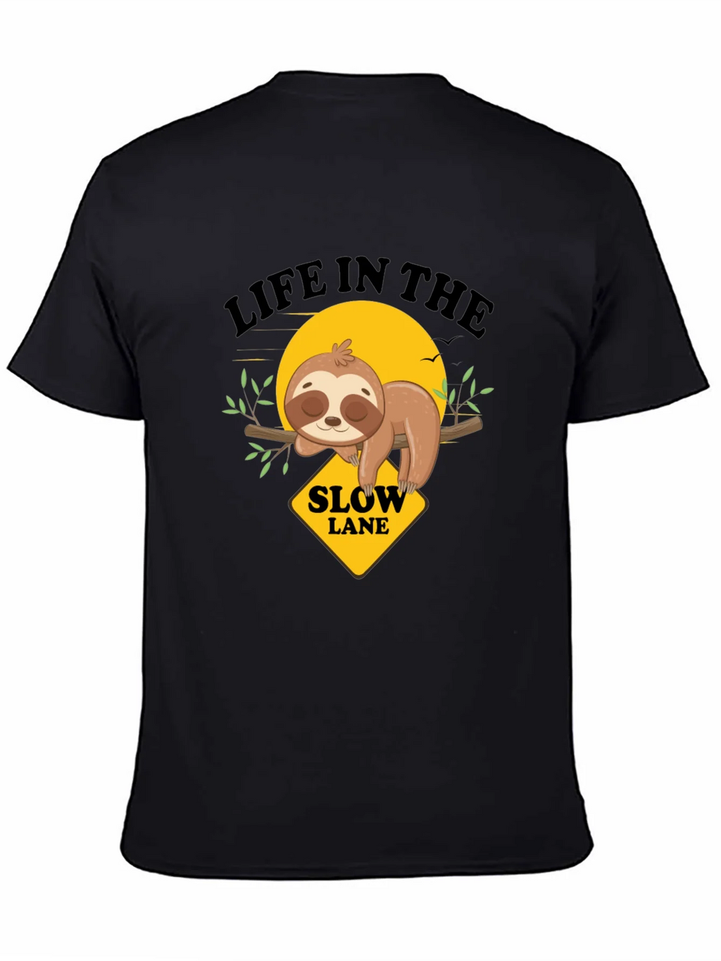 Slow Lane Sloth Graphic Tee product image 4