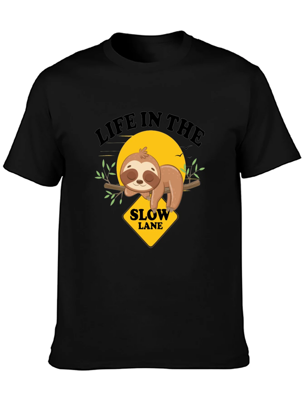 Slow Lane Sloth Graphic Tee product image 3