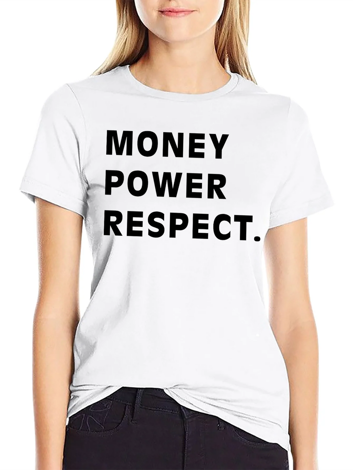 Money Power Respect Graphic Tee product image 3