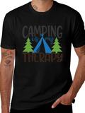 Camping Is My Therapy Graphic T-Shirt product image 1