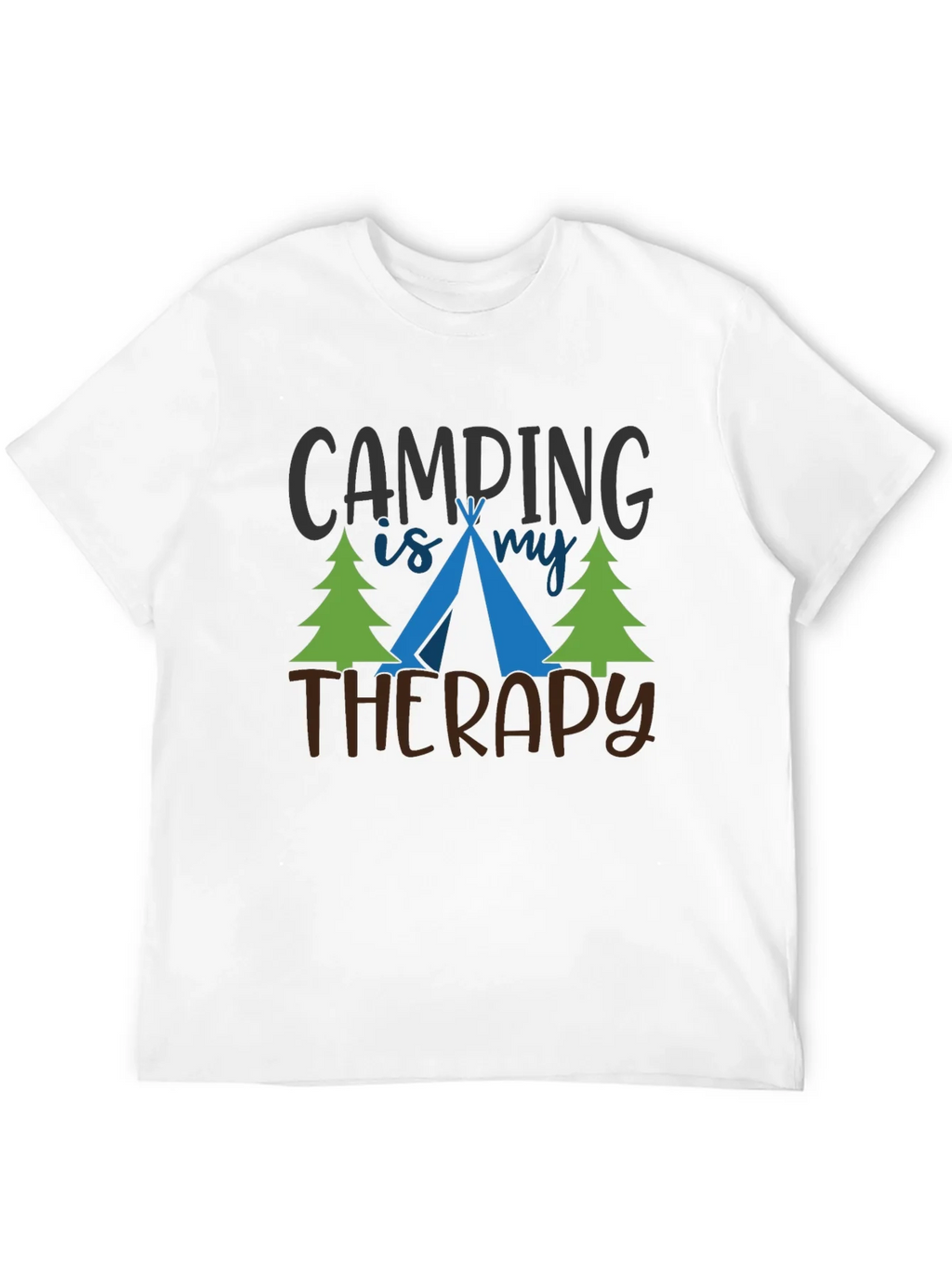 Camping Is My Therapy Graphic T-Shirt product image 11