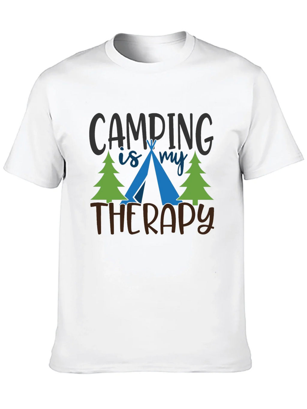 Camping Is My Therapy Graphic T-Shirt product image 9