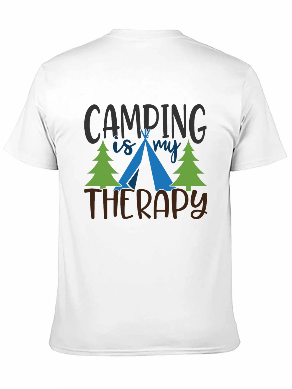 Camping Is My Therapy Graphic T-Shirt product image 10
