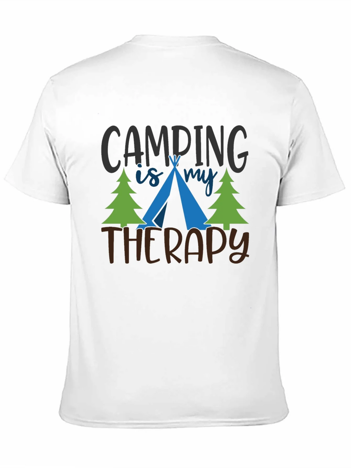 Camping Is My Therapy Graphic T-Shirt product image 10