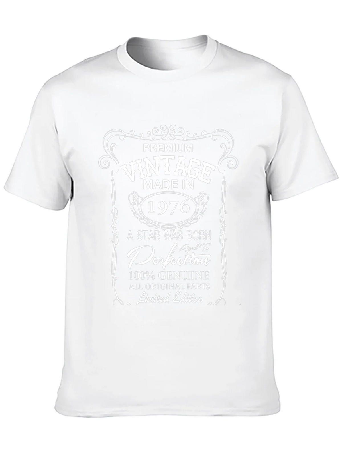 Vintage 1976 Birthday T-Shirt - Premium Limited Edition product image 8