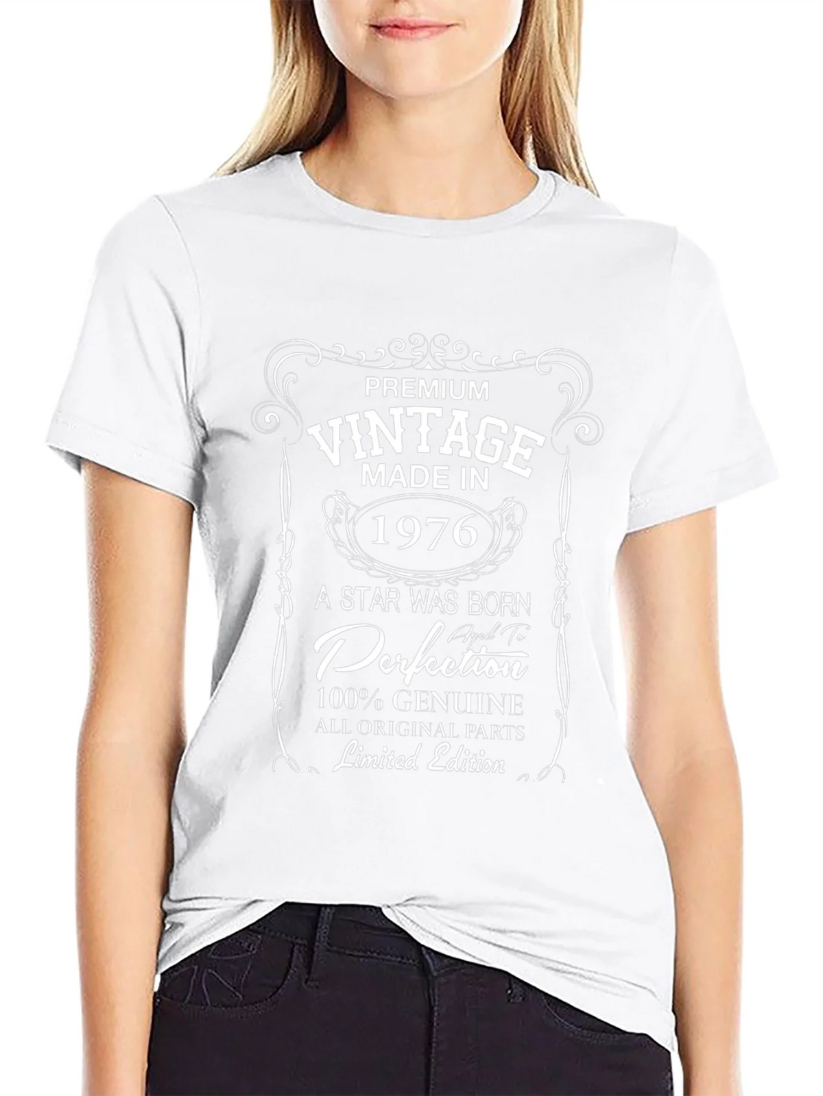 Vintage 1976 Birthday T-Shirt - Premium Limited Edition product image 7