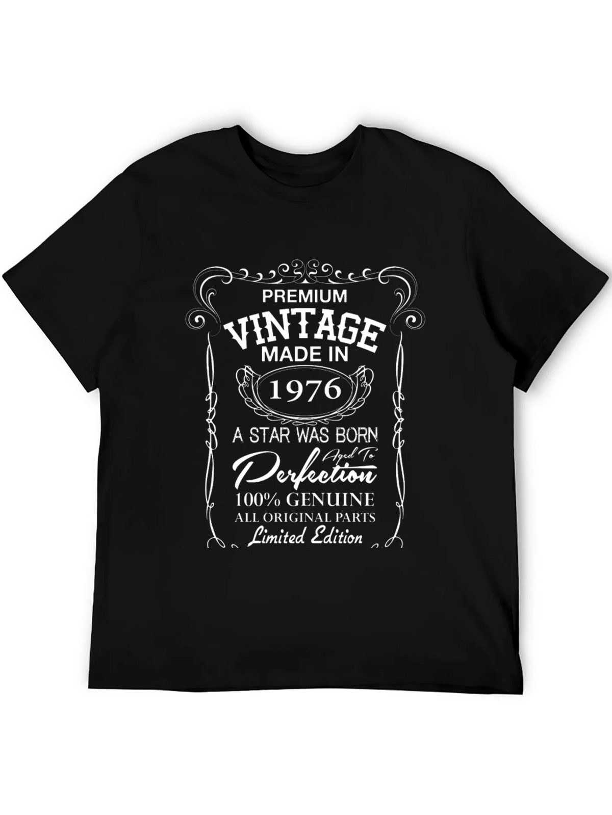 Vintage 1976 Birthday T-Shirt - Premium Limited Edition product image 4