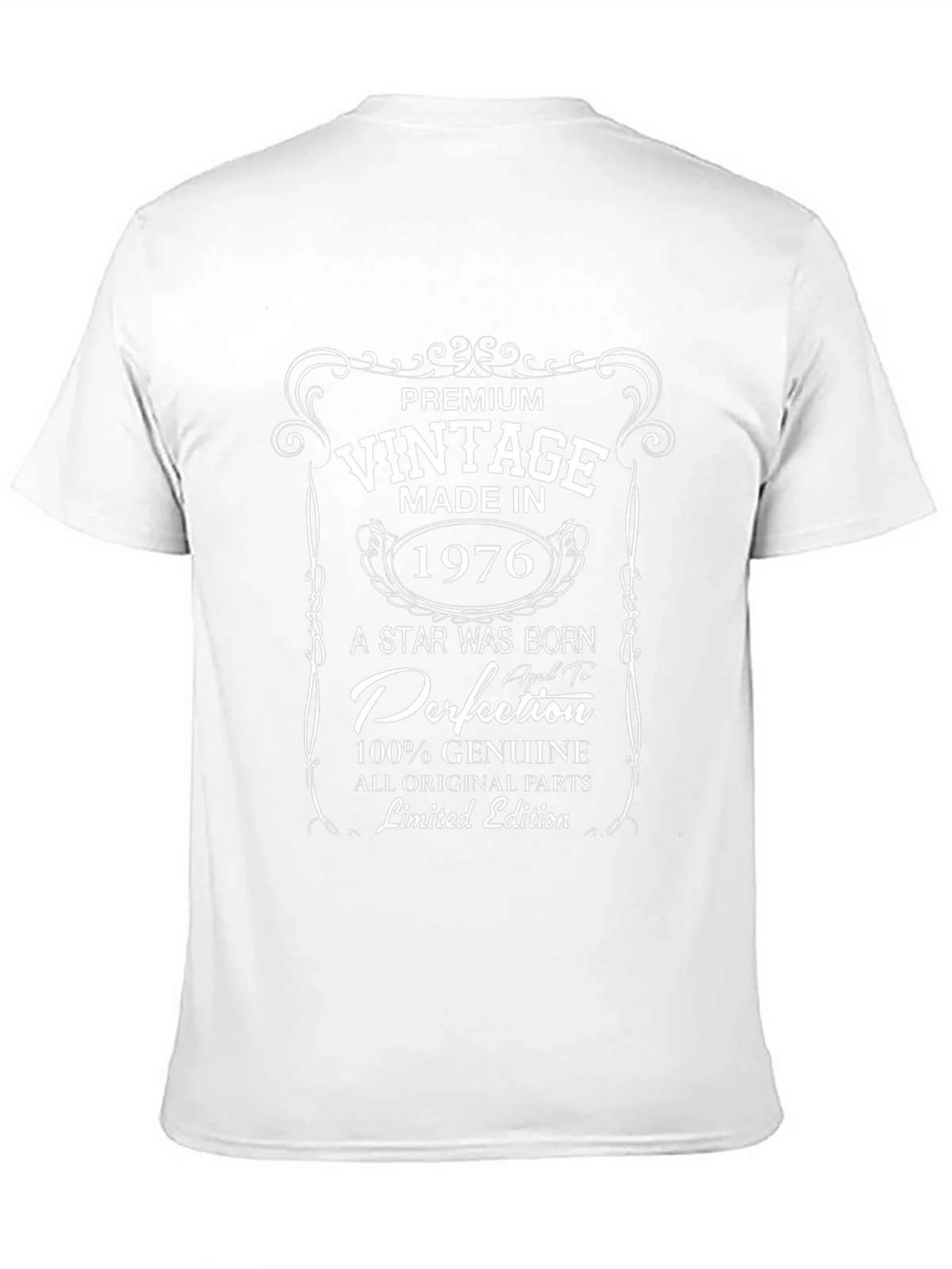 Vintage 1976 Birthday T-Shirt - Premium Limited Edition product image 9