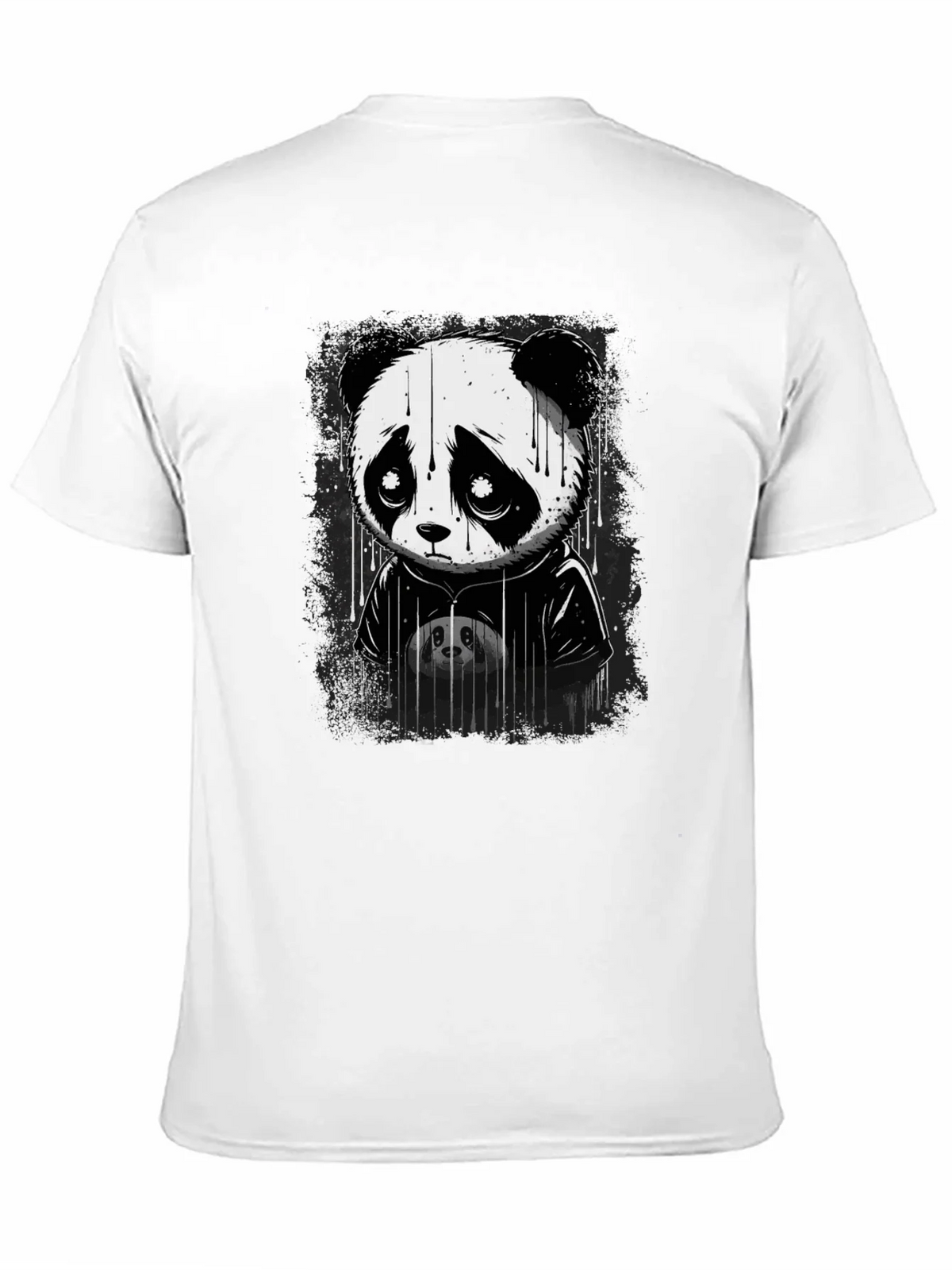 Sad Panda Graphic T-Shirt - Unisex Cotton Tee product image 7