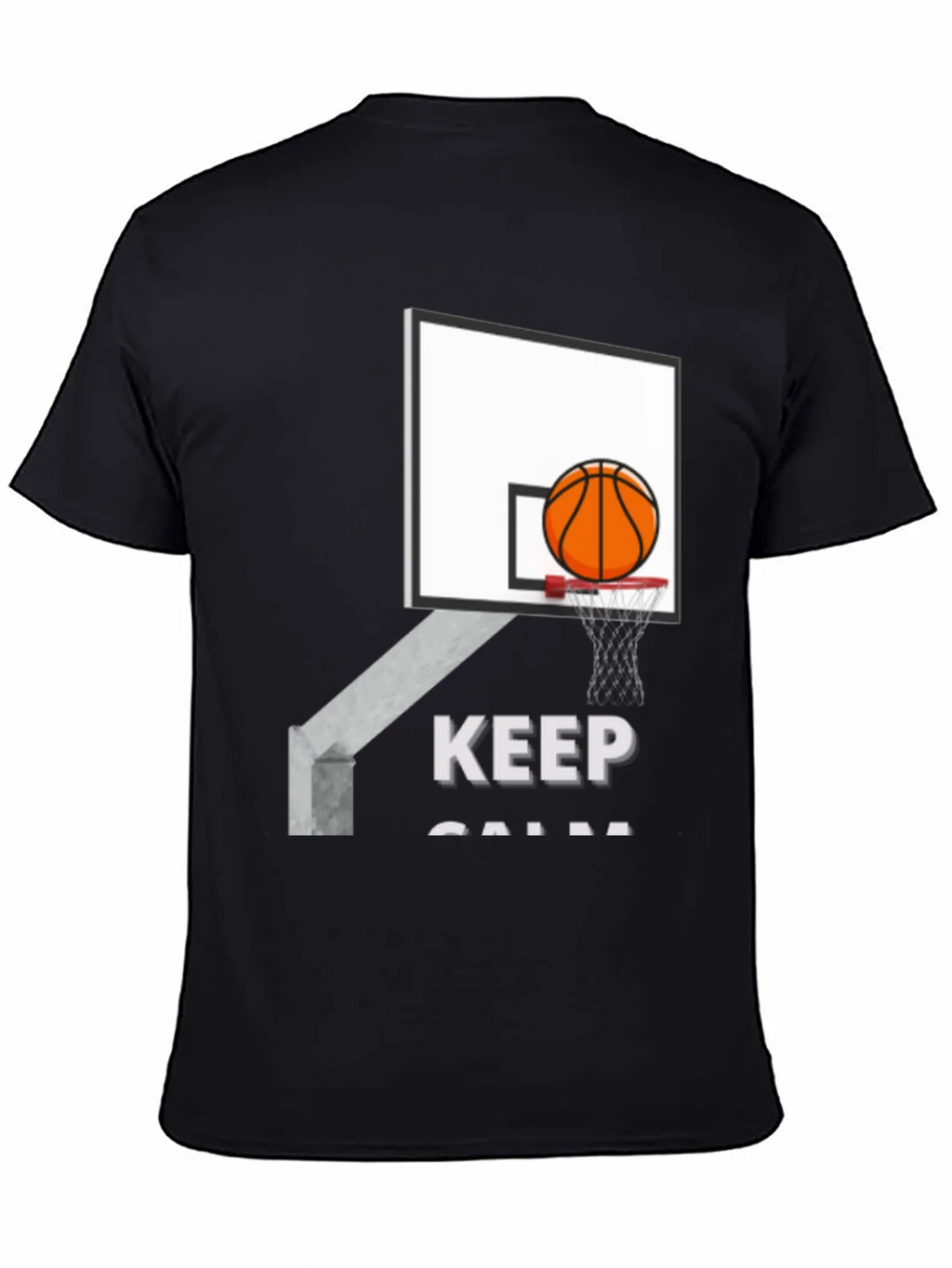 Keep Calm Basketball T-Shirt product image 4