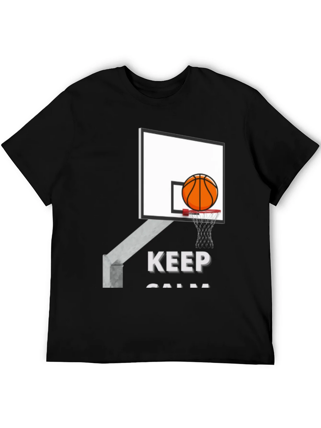 Keep Calm Basketball T-Shirt product image 5