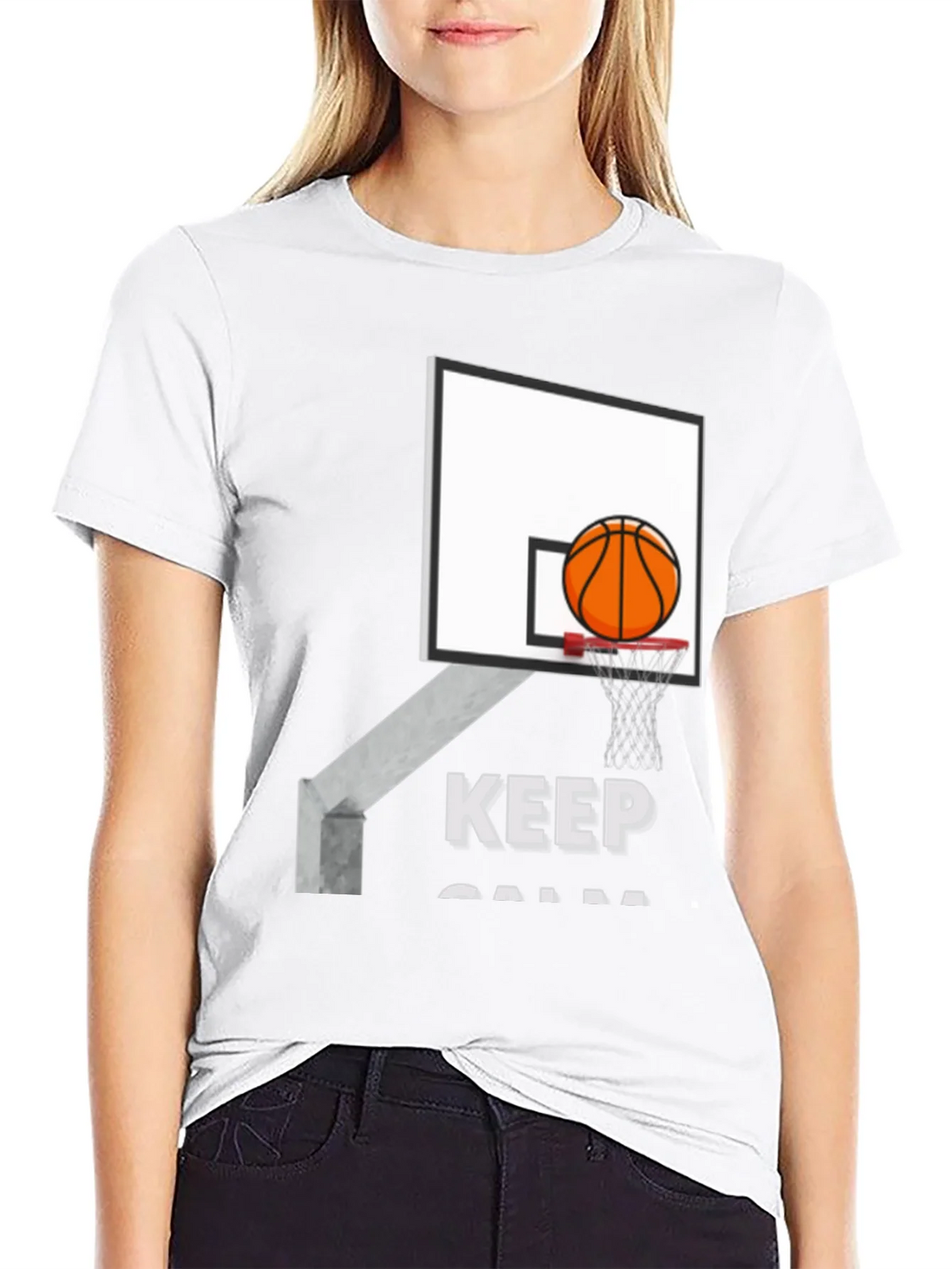 Keep Calm Basketball T-Shirt product image 8