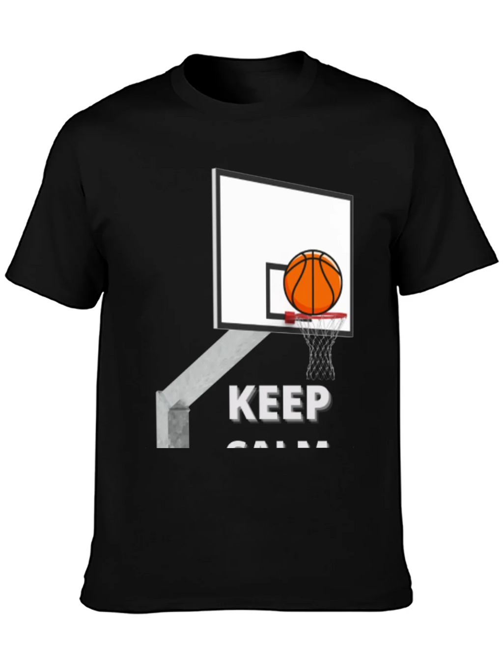 Keep Calm Basketball T-Shirt product image 3