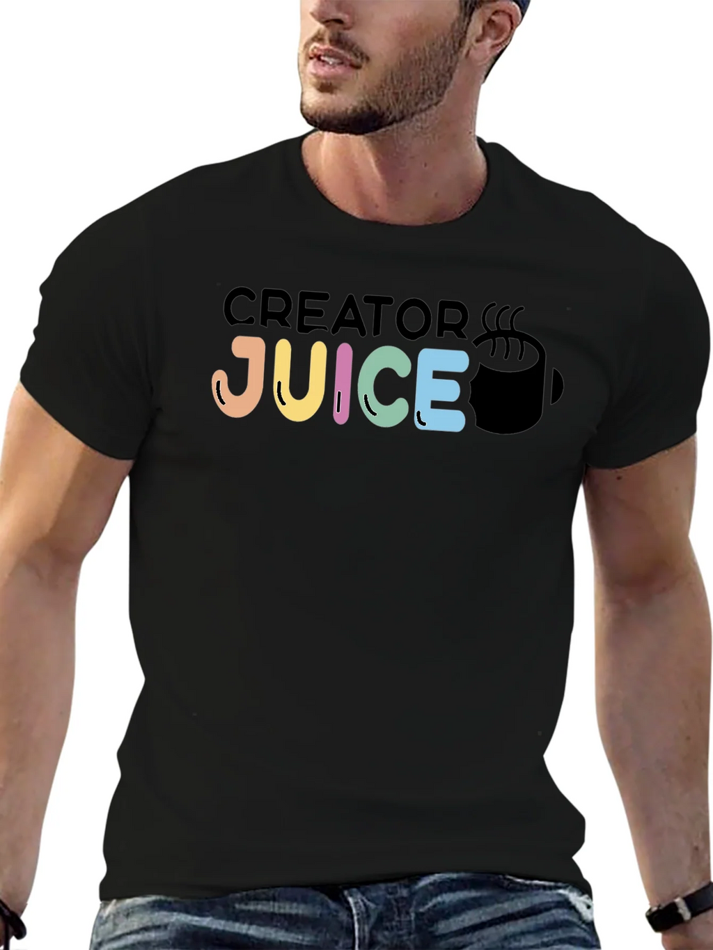 Creator Juice Graphic Tee - Black product image 6